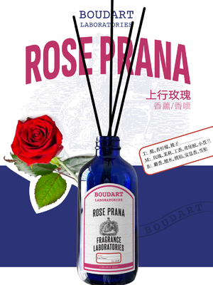 ROSE PRANA Aldeídos e Freesia para garrafas de vidro natural