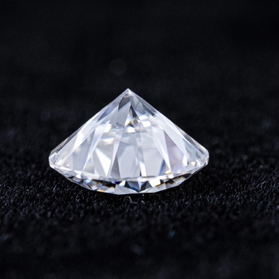 Pedra preciosa de forma oval 2-10ct Branco Redondo Cortado Moissanite solto para anéis de noivado