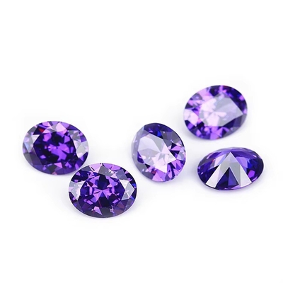Moissanite brincos pedras preciosas Rosa Peridoto Granate Amarelo cz pedras Forma oval 12x10mm zircônio cúbico sintético para Anel