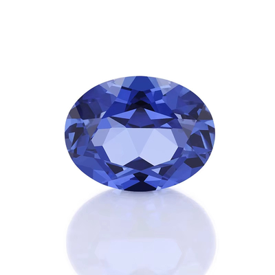 Em laboratório cultivado Royal Blue Sapphire Cushion Cut Oval Pear Shape para fazer jóias