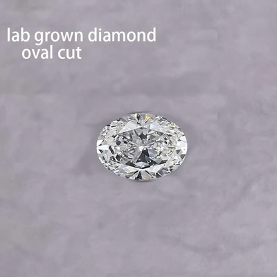 Big Size 5ct Oval Cut CVD E F VS1 VS2 IGI Laboratório Crescido Diamante Solto Atacado