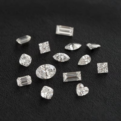 Princess Cut 1.4*1.4-4*4mm Melee HPHT DEF VS Quadrado Laboratório Criado Diamantes Moissanite