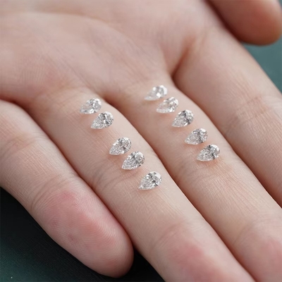 Diamante de laboratório para joalheria, bracelete, brincos, pedras soltas de moissanite.