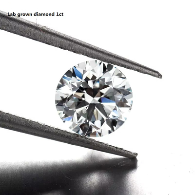 1 quilate HPHT CVD Diamante DEF Cor VS VVS Redondo Corte Brilhante Diamante solto de laboratório