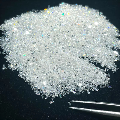 Impecável Melee Moissanite Baguette Cut Loose D Cor Vvs1 Moissanite Diamante