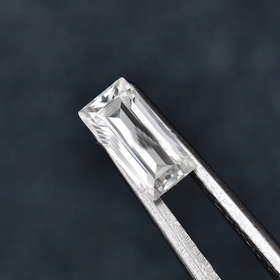 Impecável Melee Moissanite Baguette Cut Loose D Cor Vvs1 Moissanite Diamante