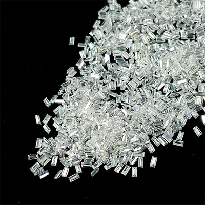 Impecável Melee Moissanite Baguette Cut Loose D Cor Vvs1 Moissanite Diamante