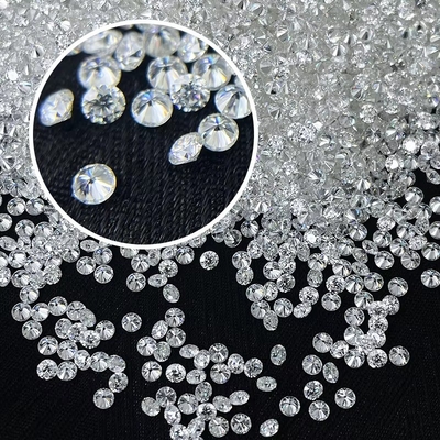 Joalharia Branca VVS Melee Moissanite Diamante, Custom Melee Loose Moissanite Stones