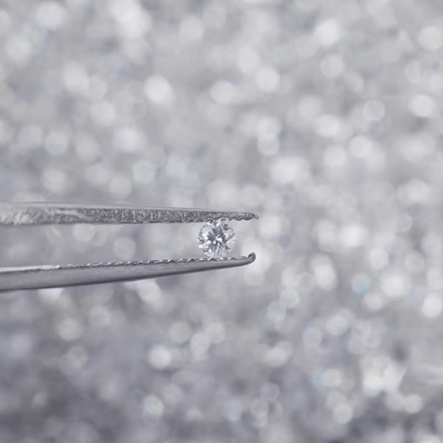 Sintético GRA VVS Melee Moissanite Redondo Brilhante Cortado Jóias Soltas Moissanite Diamante