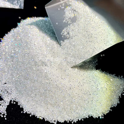 Moissanite de Melee Redondo de Dimensão Pequena 1.0 CT por Pacote com Efeitos Ópticos de Jogo de Cor