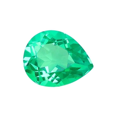 Sintético de laboratório Esmeralda de pedra preciosa VVS Todos os tamanhos e formas personalizadas