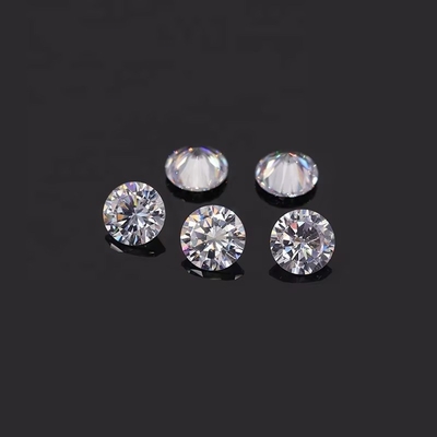 Pequeno tamanho facetas soltas pérola pedra preciosa prata Moissanite Pendente para joalheria Design de fabricação