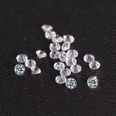 1000pcs/pacote 5A Melee Branco CZ Pedra Zircônio Lógico cúbico para mulheres Moissanite Joias