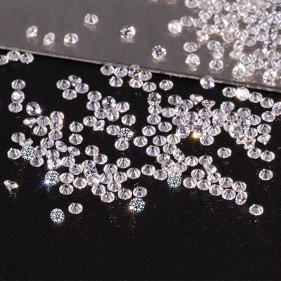 1000pcs/pacote 5A Melee Branco CZ Pedra Zircônio Lógico cúbico para mulheres Moissanite Joias