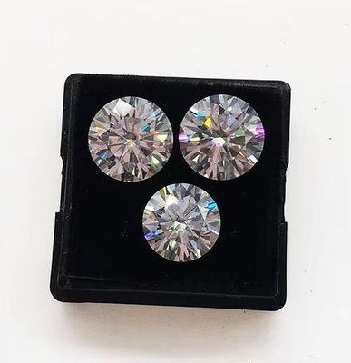 Moissanite stud Round Brilliant Cut Lab Criado VVS Loose Moissanite Diamante Para Anéis de Casamento Moissanite anéis marquise