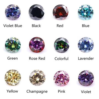 Princess Cut Vivo Amarelo Mosanita VVS Solto Esmeralda Moissanite Diamante Moissanite anéis rosa Moissanite anel de promessa