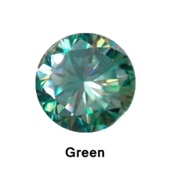 Princesa Verde Amarelo Rosa Moissanite Pedra VVS almofada solta Mosanita Diamante rosa ouro moissanite anéis de noivado