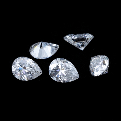 Princesa Verde Amarelo Rosa Moissanite Pedra VVS almofada solta Mosanita Diamante rosa ouro moissanite anéis de noivado