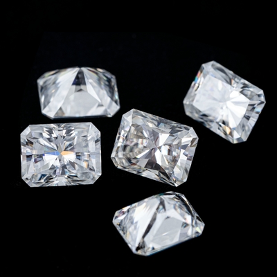 Princesa Verde Amarelo Rosa Moissanite Pedra VVS almofada solta Mosanita Diamante rosa ouro moissanite anéis de noivado