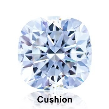 Brilhantes Moissanite Diamante Coração Princesa Asscher Travesseiro Redondo Brilhante Corte Charles VVS Pedra preciosa solta