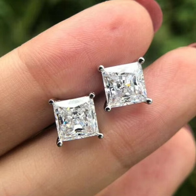 Brilhantes Moissanite Diamante Coração Princesa Asscher Travesseiro Redondo Brilhante Corte Charles VVS Pedra preciosa solta