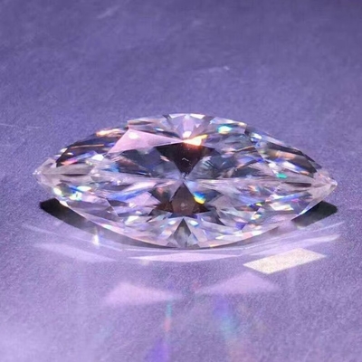 Anel de moissanite em forma de pera Custom GRA VVS Mossanite Claridade Solta Moissanite Diamantes Moissanite Pedras preciosas