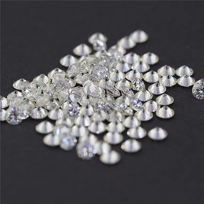 Pedra preciosa de forma oval 2-10ct Branco Redondo Cortado Moissanite solto para anéis de noivado
