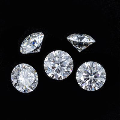 Atacado Moissanite solto Diamante GRA Pedras D EF Cor 1mm-8mm Para fazer jóias