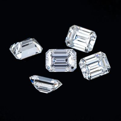 Atacado Moissanite solto Diamante GRA Pedras D EF Cor 1mm-8mm Para fazer jóias