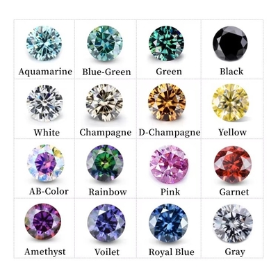 Corindo sintético Moissanite Diamante amarelo claro Champanhe Pera solta Moissanite Pedras para anel