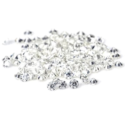 Melee Moissanite Diamante Por Carato Corte Redondo DEF Dimensão Pequena Moissanite VVS1 Laboratório Crescido Diamante Pedra Précia Forma Quadrada