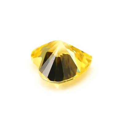 Cores CZ Moissanite Diamond Heart Cut 3x3mm 4x4mm Circônio cúbico sintético