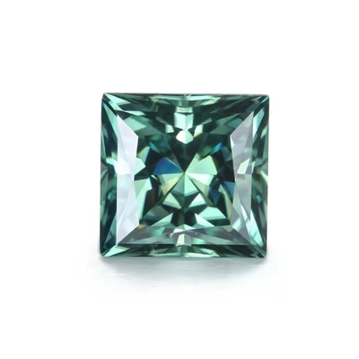 Corte de Princesa 5.5x5.5mm 1 quilate Moissanite VVS Cores Quadrado Diamante Brilhante Solto