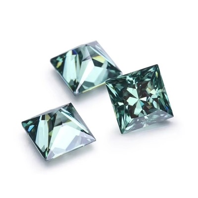 Corte de Princesa 5.5x5.5mm 1 quilate Moissanite VVS Cores Quadrado Diamante Brilhante Solto