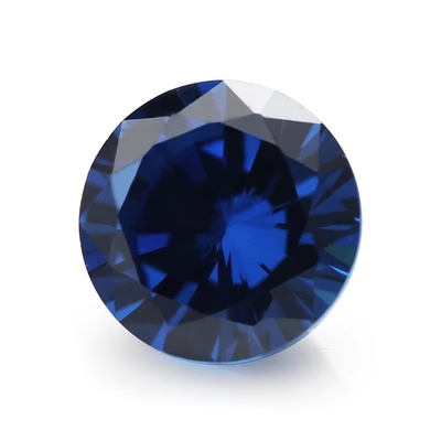 Portagem 3A Cor Cz Pedras Pequeno Tamanho Redondo Corte 0,8mm A 3mm Pedra de Gema Solta Circônio cúbico sintético para venda