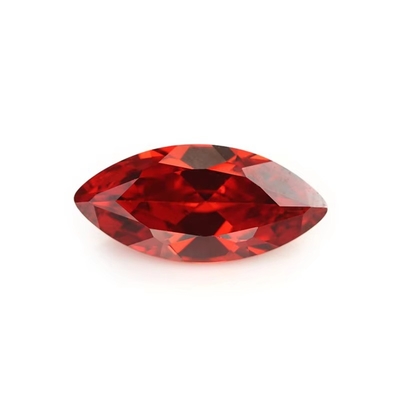 Pedras CZ de 8x4mm em forma de marquise Ideal para joalheria e anéis de casamento masculinos