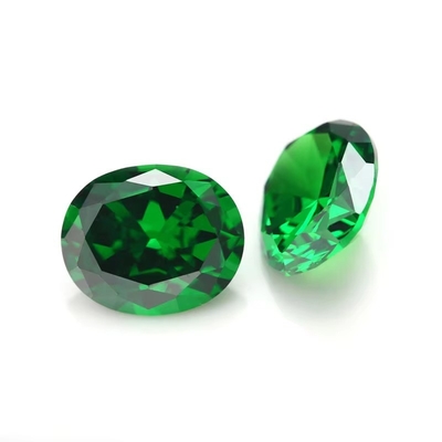Moissanite brincos pedras preciosas Rosa Peridoto Granate Amarelo cz pedras Forma oval 12x10mm zircônio cúbico sintético para Anel