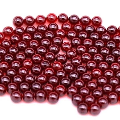 Granate de bola redonda Peridoto Cores cor-de-rosa CZ contas sintéticas de zircônio cúbico pedra preciosa solta Para brincos de diamante