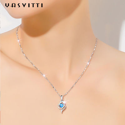 Coração Sterling Silver Jewelry Necklaces