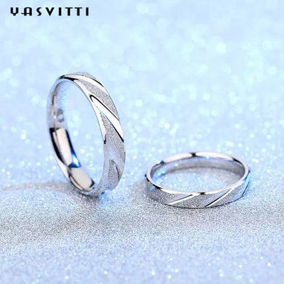 2.11g GV do anel de Sterling Silver Rings Silver Engraved do sólido do festival 19mm