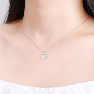 10 árvore do grama 0.02m da colar do zirconita do casamento 5A da colar do pendente da vida
