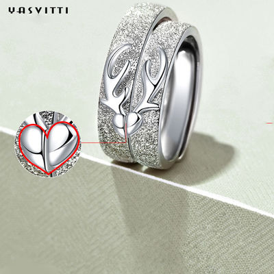 18.33mm 2,6 aliança de casamento de prata lisa de Sterling Silver Jewelry Rings S990 do grama