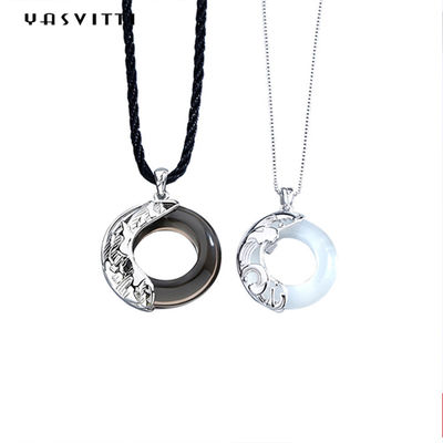 GV da corrente 1.62g Dragon Phoenix Necklace Fiancé 925 Sterling Silver Pendants de 22in