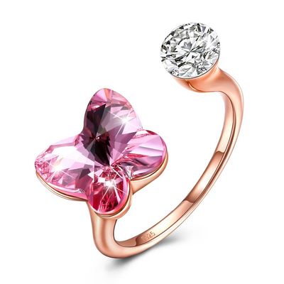 Borboleta Sterling Silver Jewelry Rings