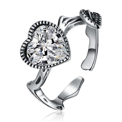 anel de Moissanite Ring Custom Sterling Silver Diamond do ouro 18K branco