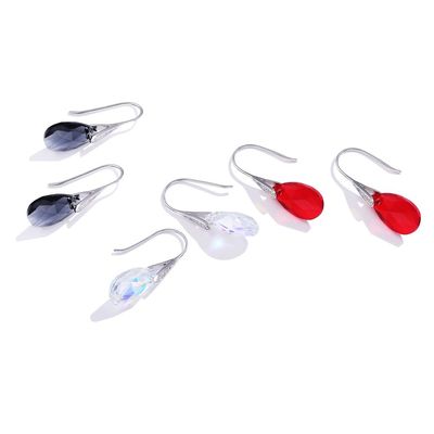 Gancho longo Sterling Silver Jewelry Earrings