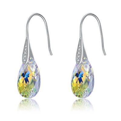Gancho longo Sterling Silver Jewelry Earrings