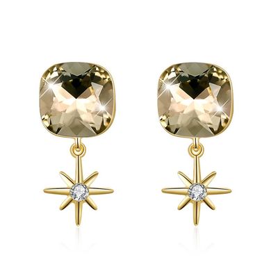 o acoplamento Spearl de 0.12oz 2.2x1cm Sterling Silver Jewelry Earring S925 oscila brincos