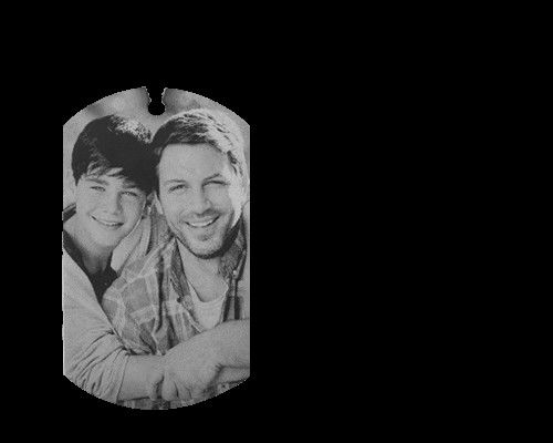 o OEM feito sob encomenda da colar do pendente da imagem de 0.11oz 1.12in gravou colares do retrato