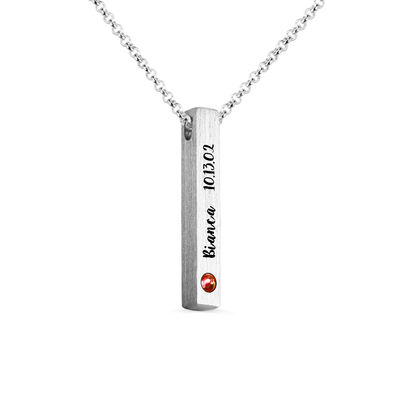 as colares 0.46oz de prata feitas sob encomenda de 4x4x30mm prateiam o GV da colar do pendente do retângulo